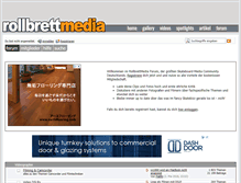 Tablet Screenshot of forum.rollbrettmedia.de